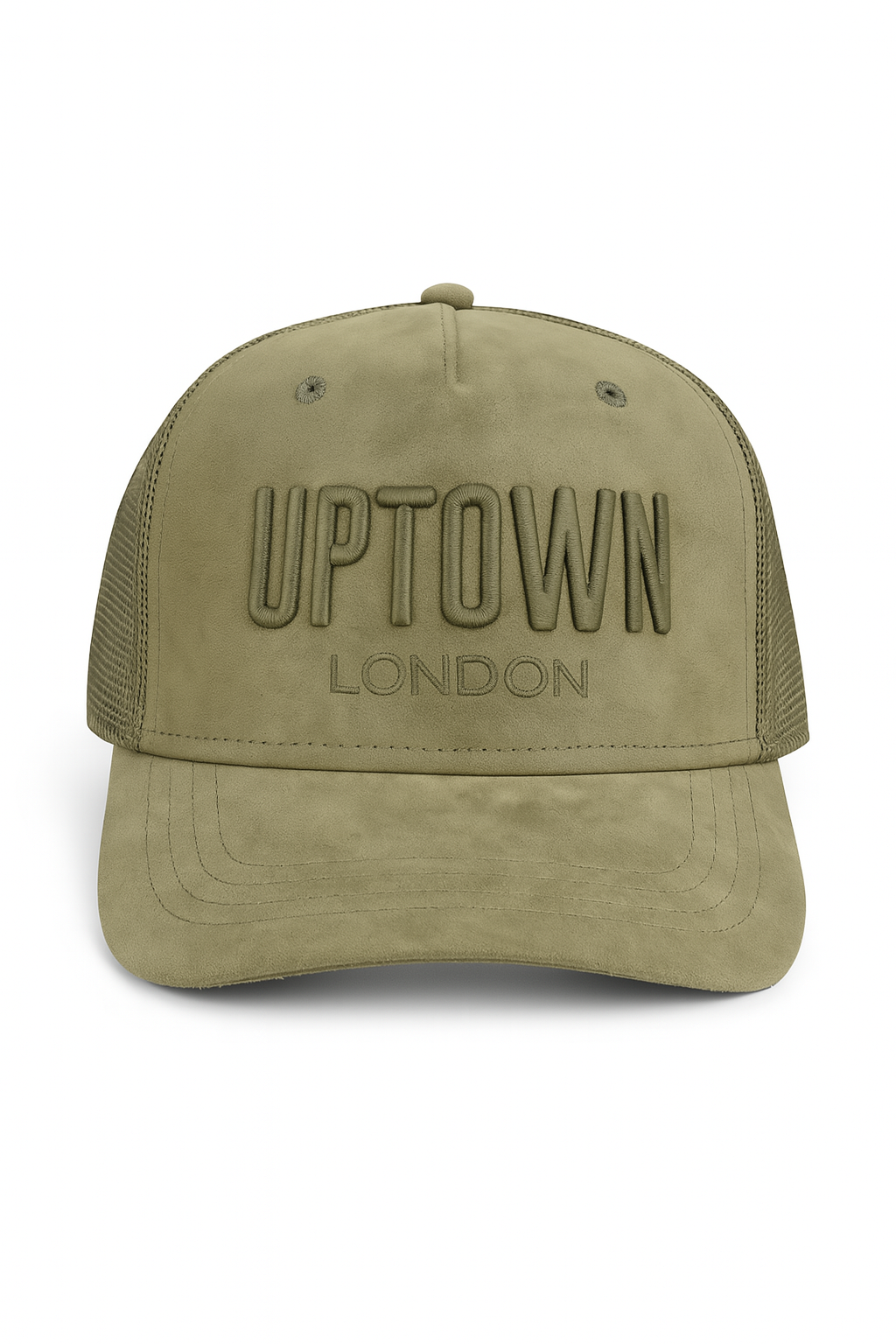 Uptown London Khaki X Khaki Trucker Cap
