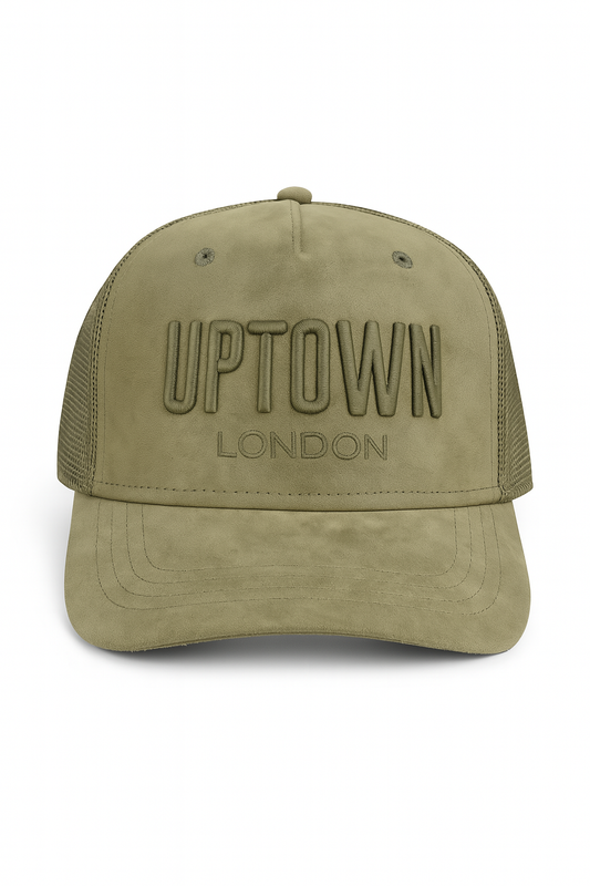 Uptown London Khaki X Khaki Trucker Cap