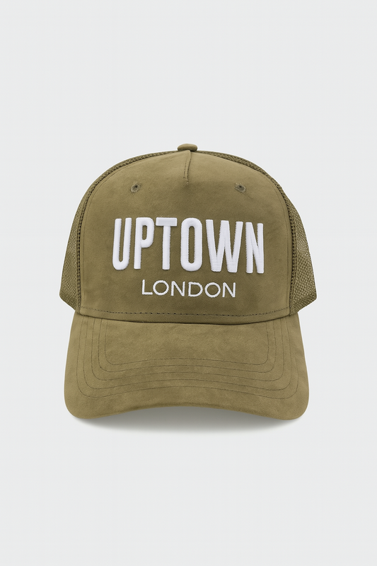 Uptown London Khaki X White Trucker Cap